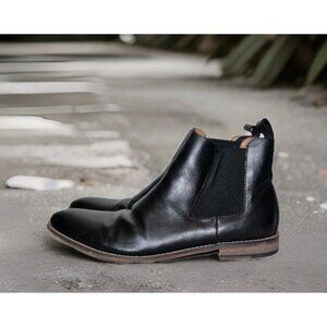 Rush By Gordon Rush Chelsea Boot Black Ankle Boots Men's Size 13